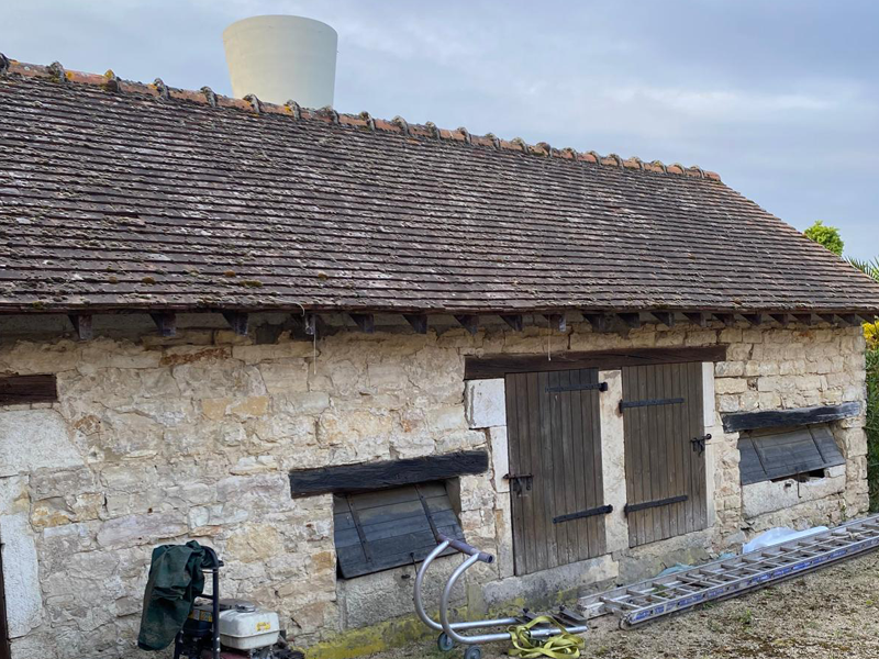 Nettoyage de Toiture Amanzé